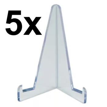 5x Ultra Pro Small Lucite Stand for Card Holders